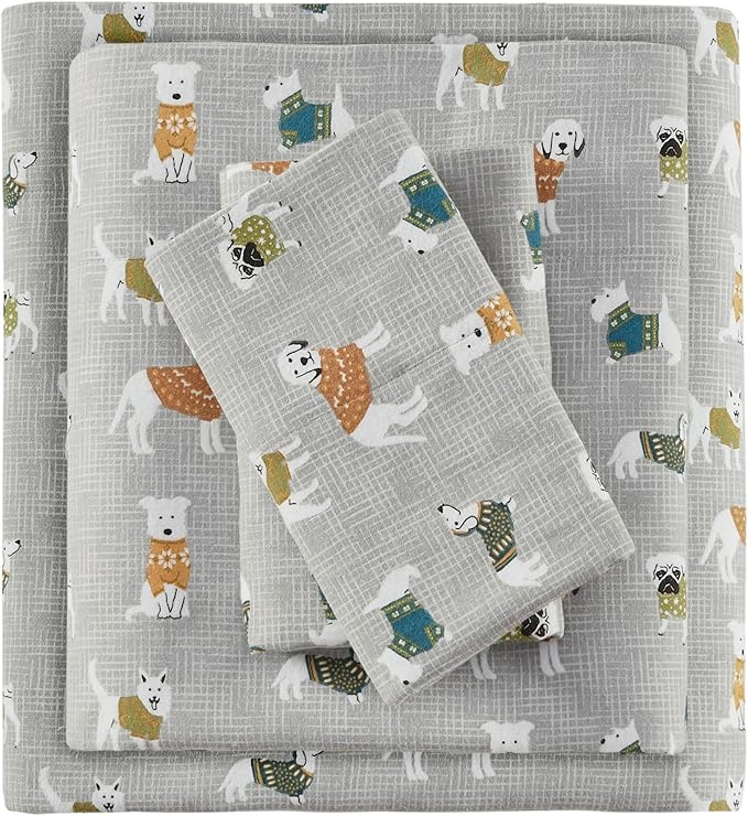 100% Cotton Bed Sheet Set - Queen - 4 Piece