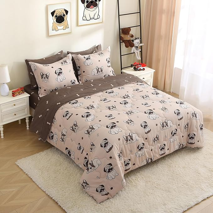 Microfiber Comforter Set - Twin - 7 Piece