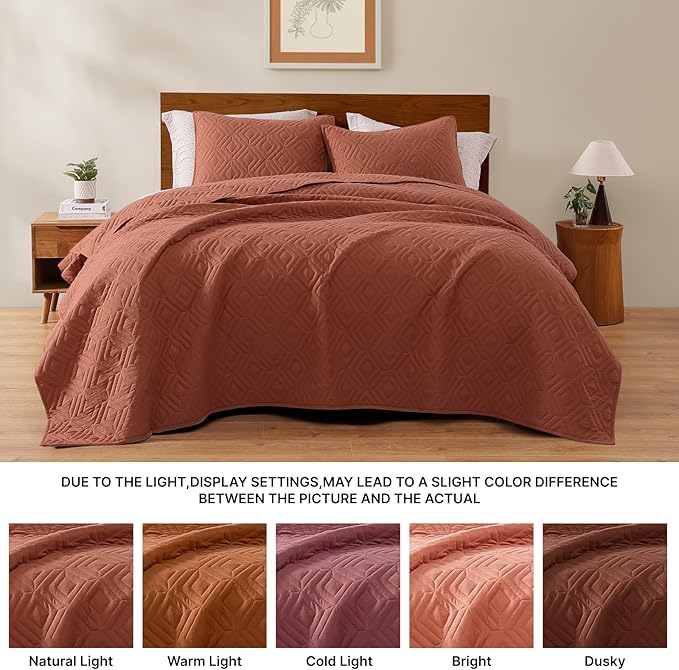 Quilt Set - Queen - 3 Piece