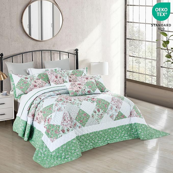 Microfiber Quilt - King - 6 Piece