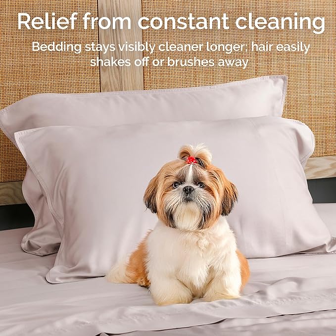 Bamboo Cooling Pillowcase Set - King - 2 Piece