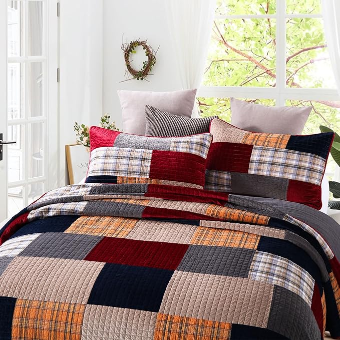 Velvet Quilt Set - King