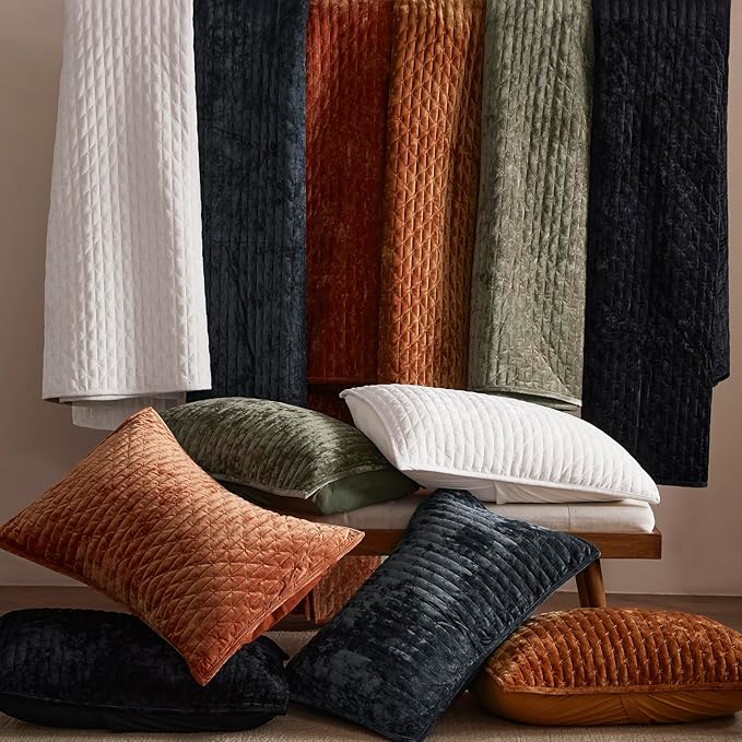 Velvet Quilt Set - Queen