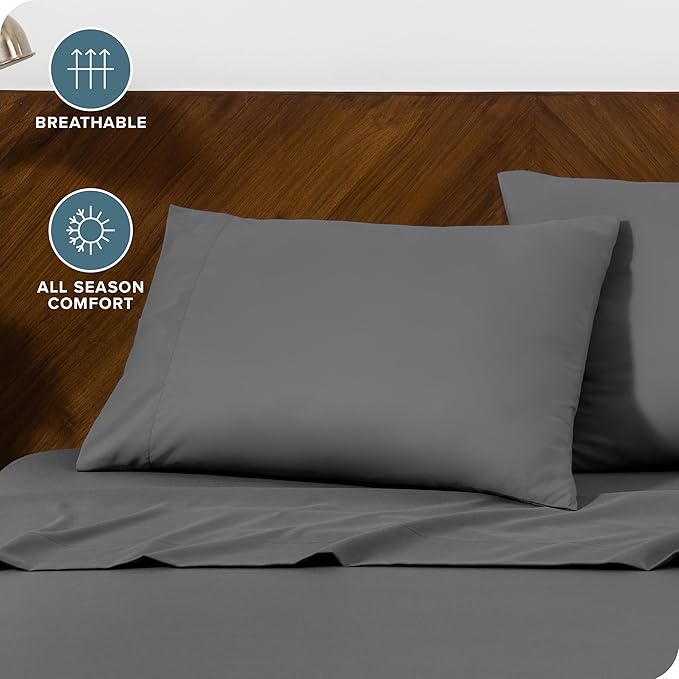 Microfiber Cooling Pillowcase Set - Standard - 2 Piece