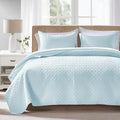 Microfiber Quilt Set - Queen - 3 Piece