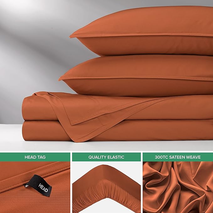 Bamboo Cooling Bed Sheet Set - Split King - 5 Piece