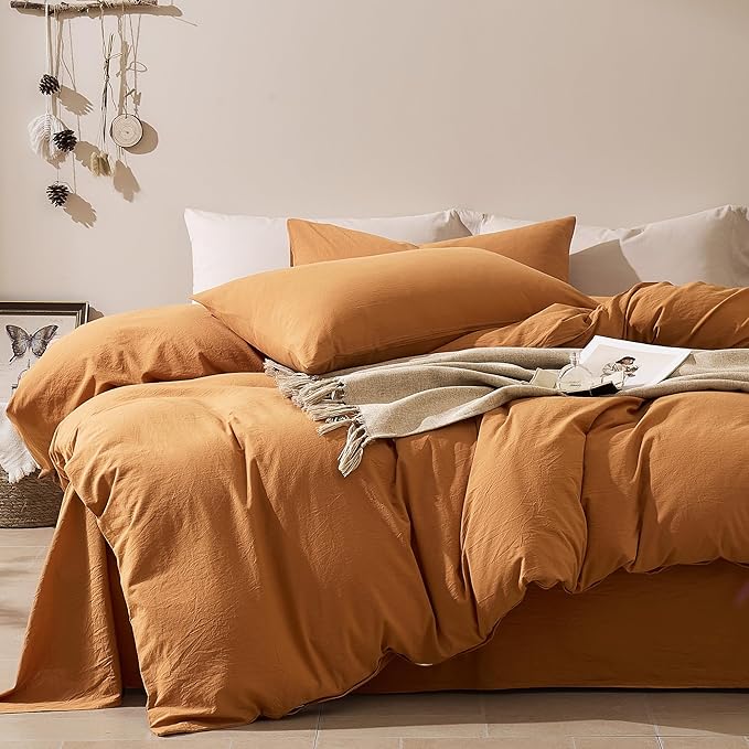 Linen Duvet Cover Set - King