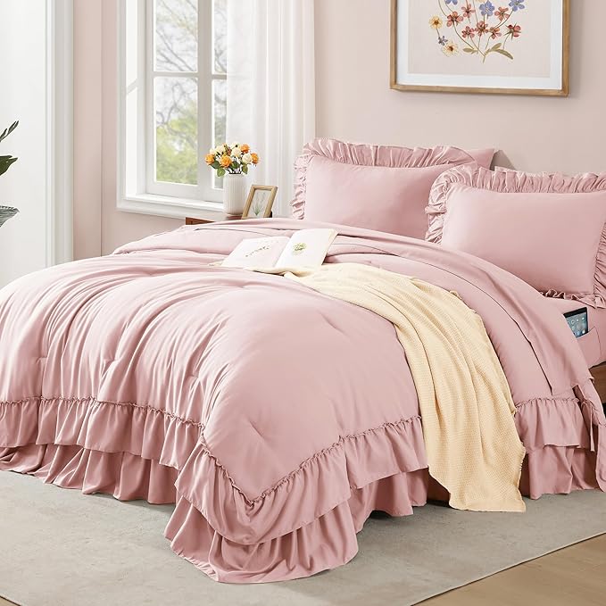 Comforter Set - Queen - 7 Piece