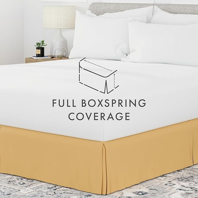 Linen Bed Skirt - King