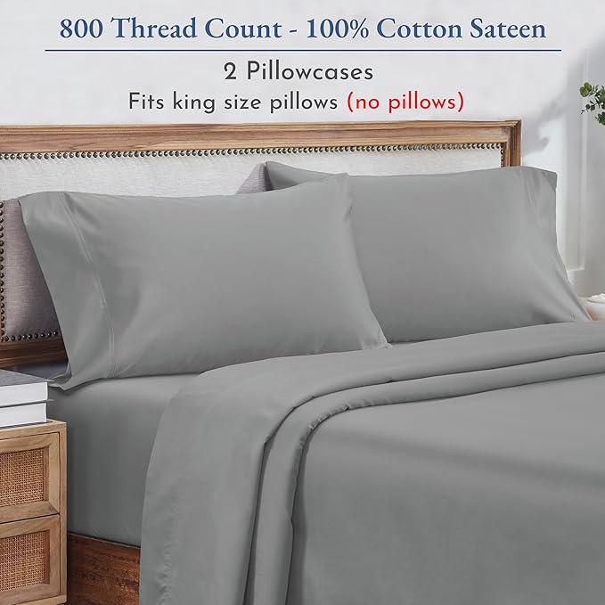 100% Cotton Pillowcase - King
