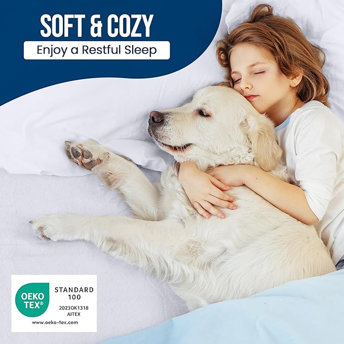 Waterproof Mattress Protector - Twin - 2 Pack