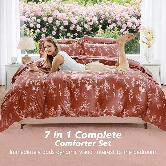 Comforter Set - Full - 7 Piece