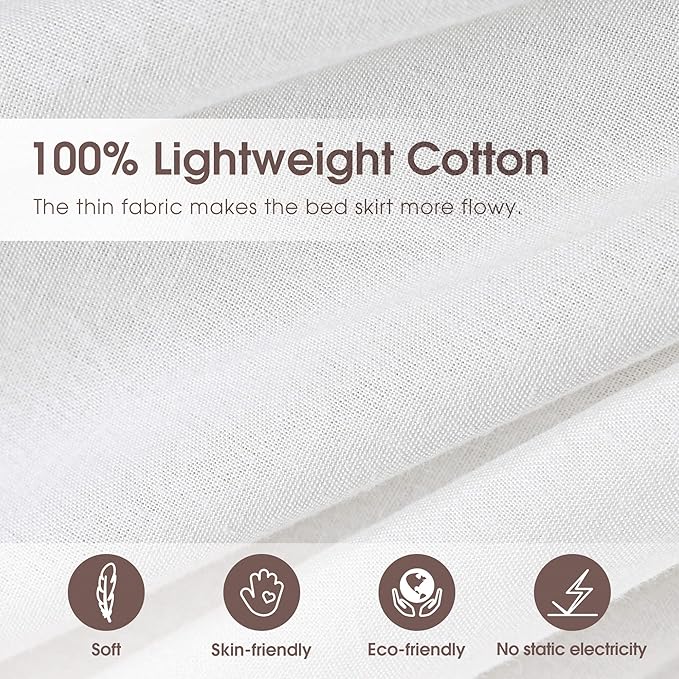 Bed Skirt - King - 21 in Drop