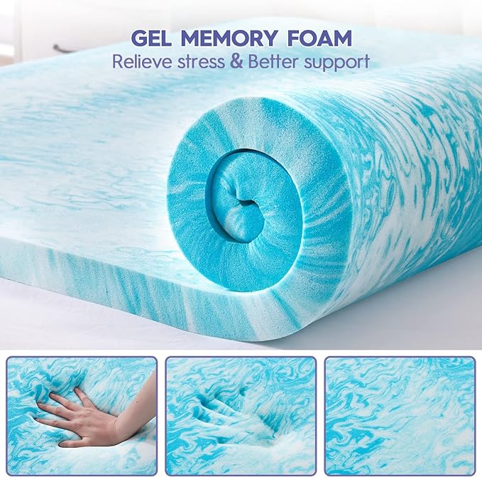Memory Foam Mattress Topper - California King