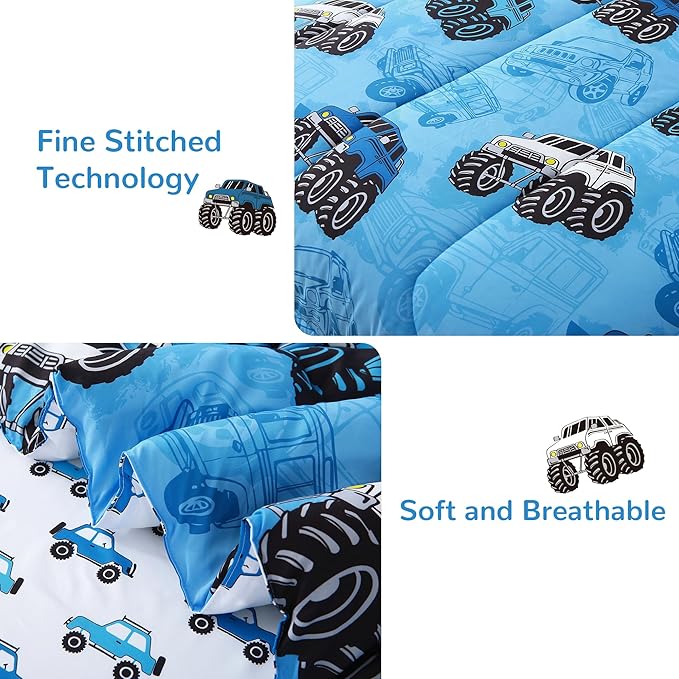 Microfiber Comforter Set - Full - 8 Piece
