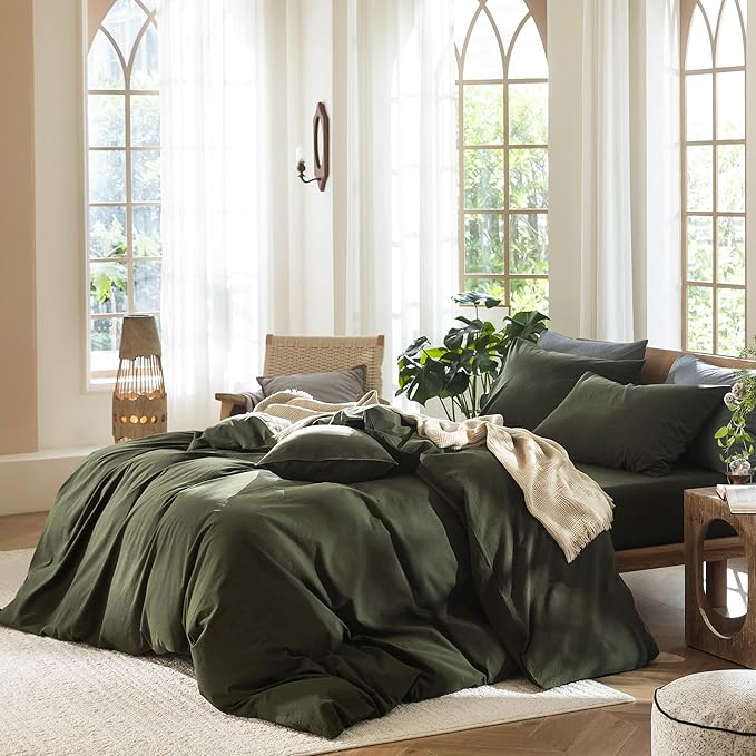Linen Duvet Cover Set - King