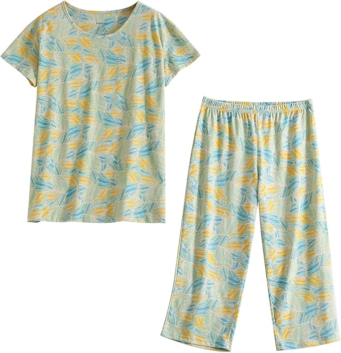 Women's Capri Pajama Set - 2 Piece
