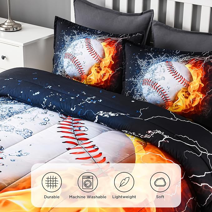 Microfiber Comforter Set - Twin - 66 x 90 in - 2 Piece