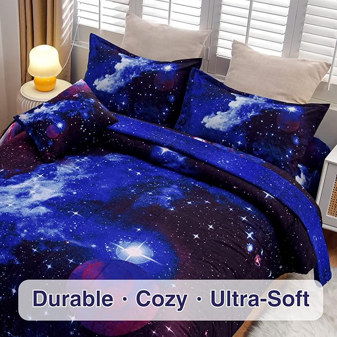 Comforter Set - Full - 6 Piece