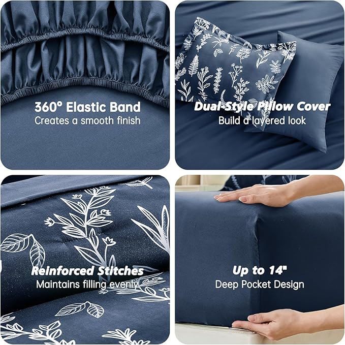 Comforter Set - Twin - 5 Piece