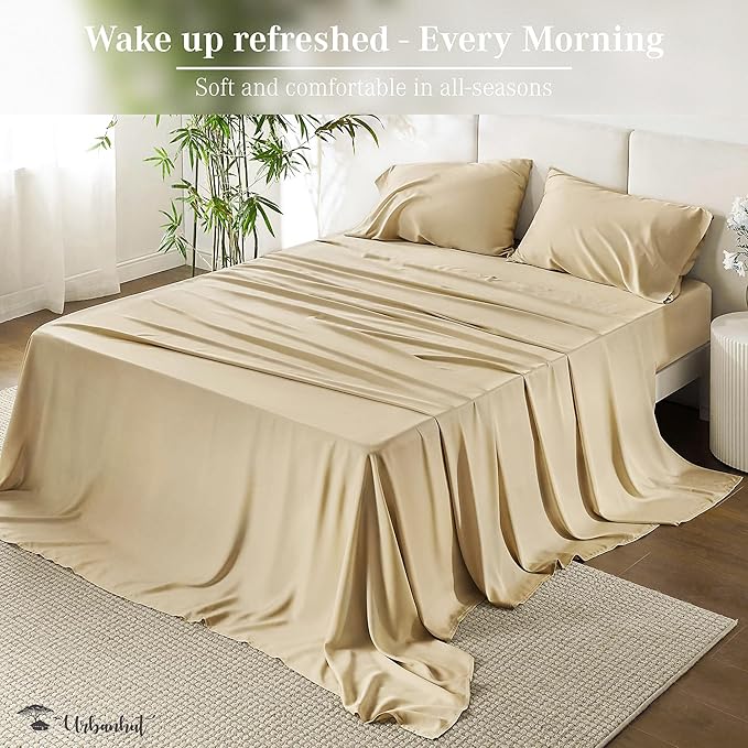 Bed Sheet Set - Full - 16 in Deep Pocket - 4 Piece