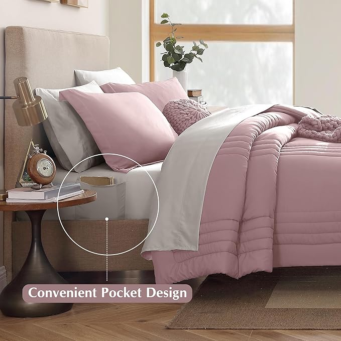 Comforter Set - Queen - 7 Piece