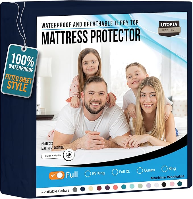 Waterproof Mattress Protector - Full