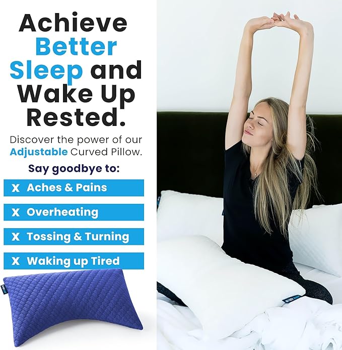 Memory Foam Bed Pillow - Queen