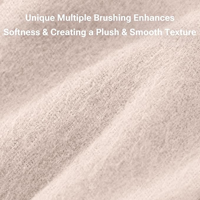 100% Cotton Bed Sheet Set - Full - 4 Piece