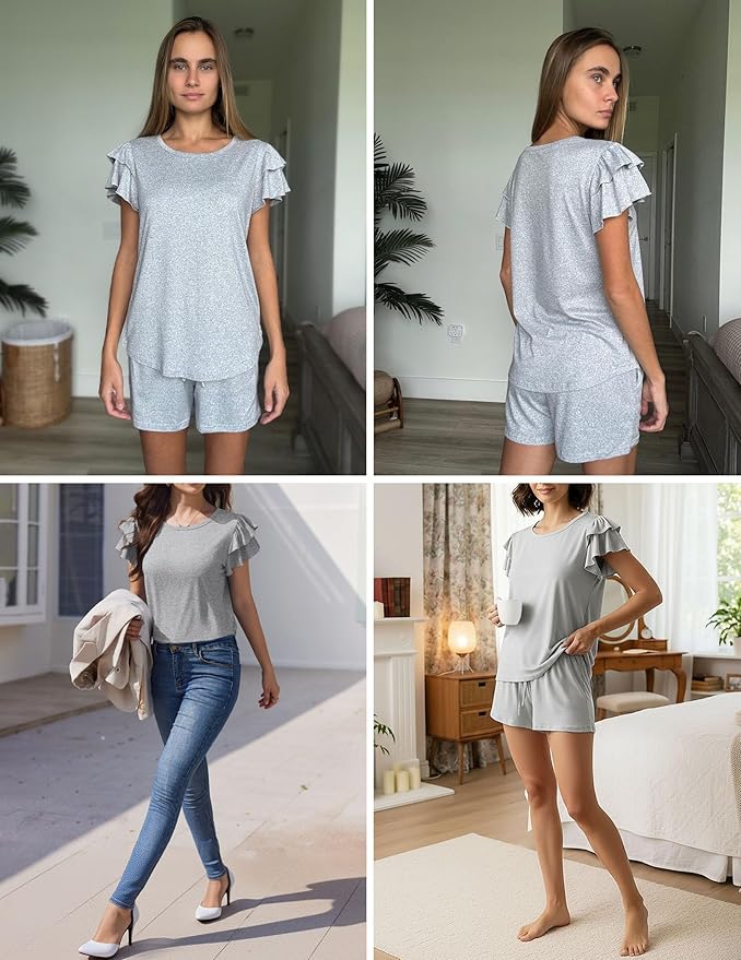 Shorts Pajama Set - 2 Piece