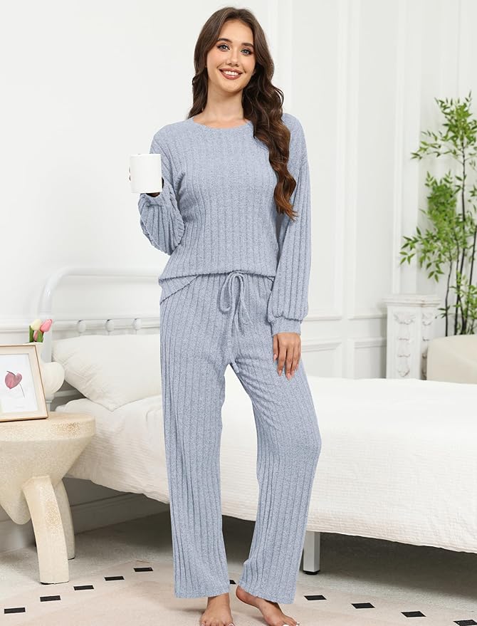 Women's Pants Pajama Set - Long Sleeve - 2 Piece