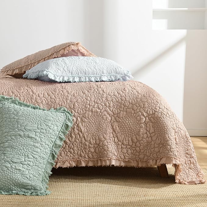 Microfiber Quilt Set - King - 3 Piece