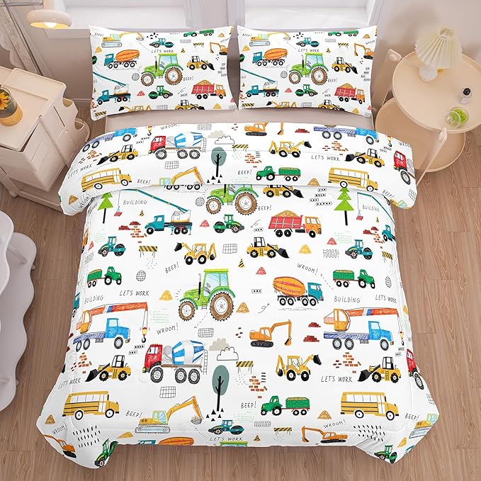 Microfiber Comforter Set - Queen - 90 x 90 in - 3 Piece
