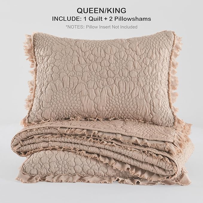 Quilt Set - King - 3 Piece