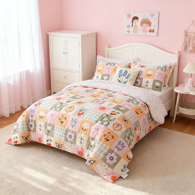Microfiber Comforter Set - Twin - 6 Piece