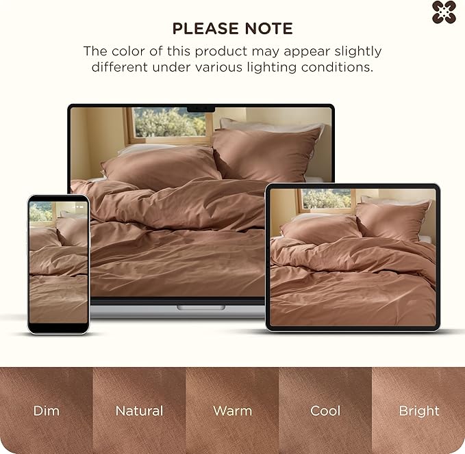 100% Cotton Duvet Cover Set - Queen