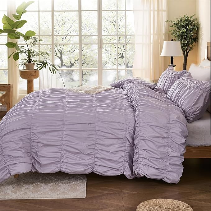100% Cotton Comforter Set - King - 3 Piece