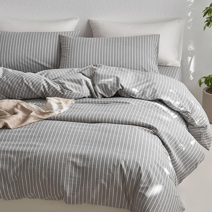 Linen Duvet Cover Set - Full