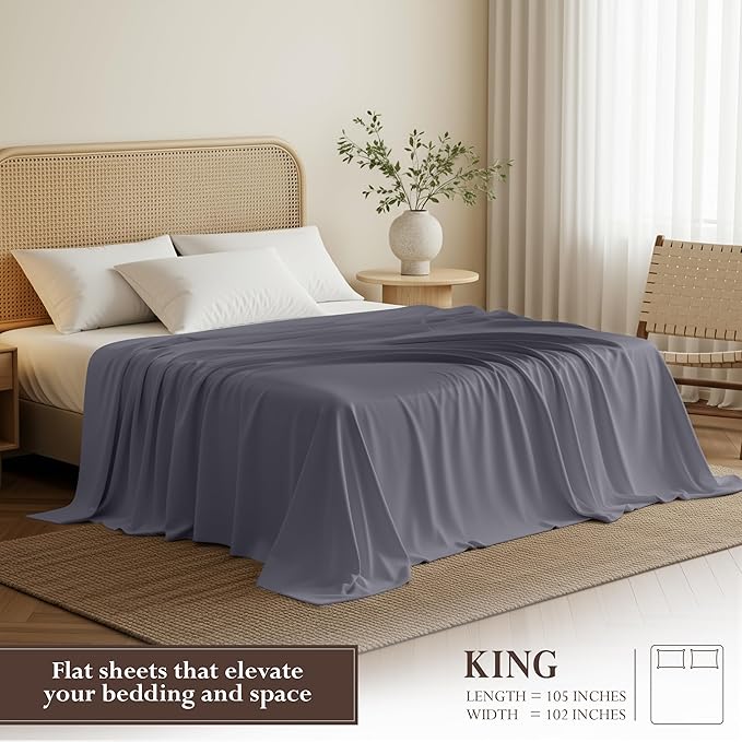 Microfiber Flat Sheet - King