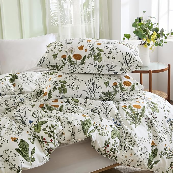 100% Cotton Duvet Cover Set - Queen - 3 Piece
