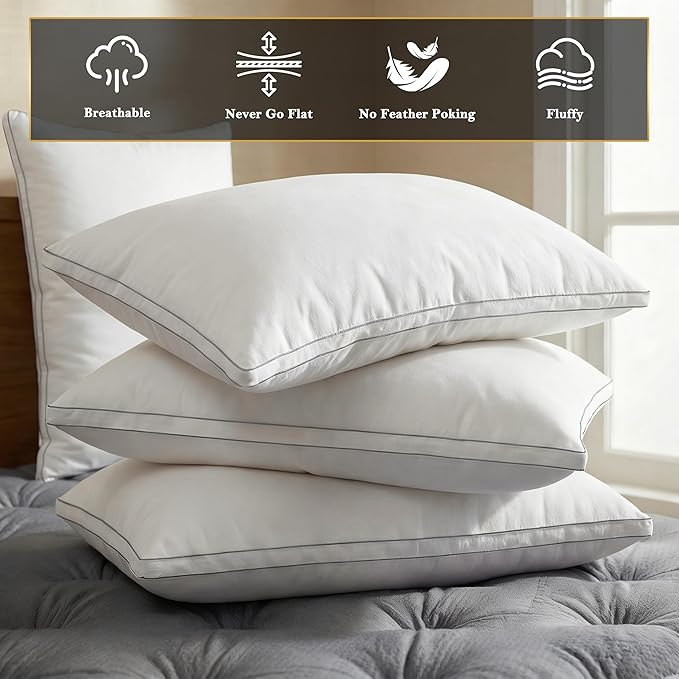 Bed Pillow - Queen - 2 Piece