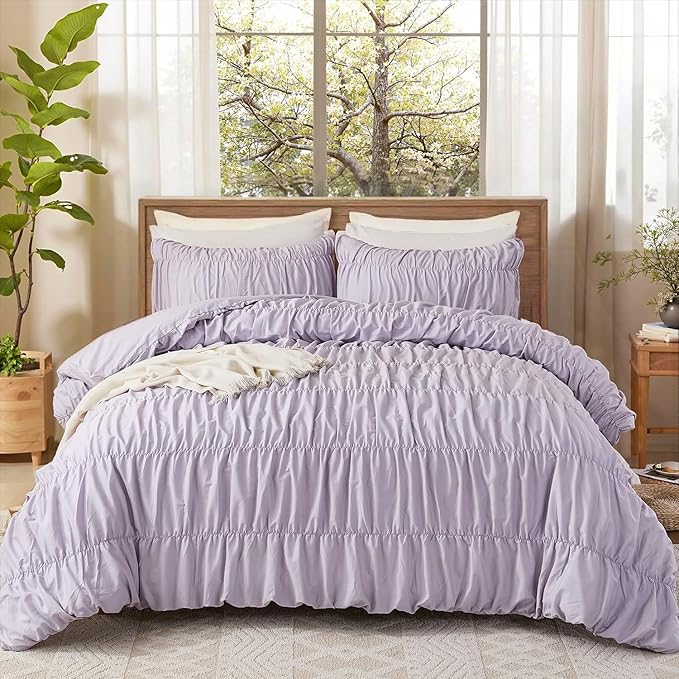 100% Cotton Comforter Set - King - 3 Piece