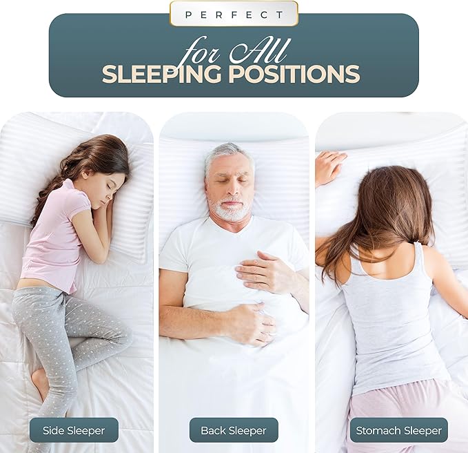 Down Alternative Cooling Bed Pillow - Standard - 2 Piece