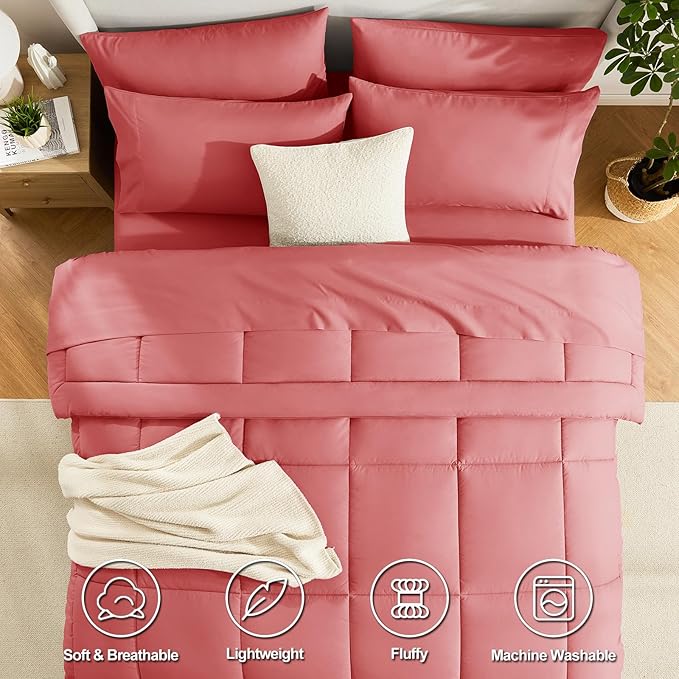 Comforter Set - Queen - 7 Piece