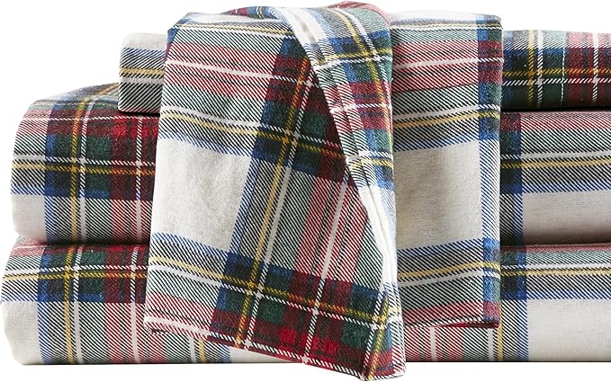 Flannel Bed Sheet Set - Twin - 3 Piece