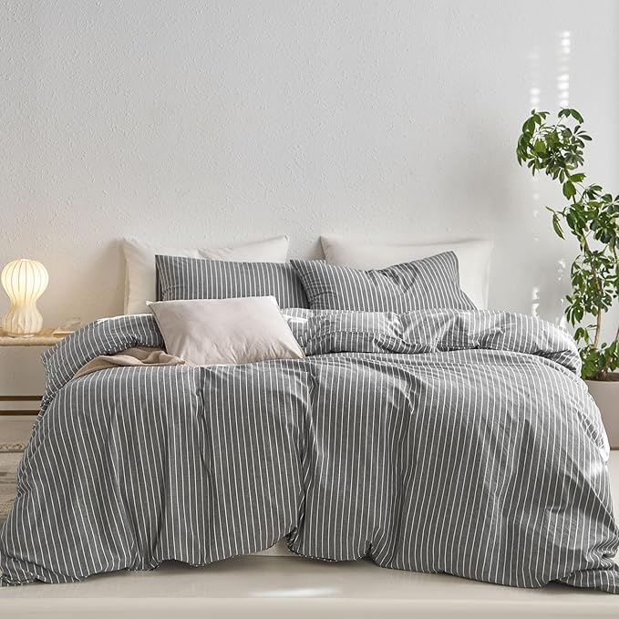 Linen Duvet Cover Set - Queen