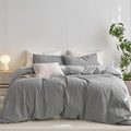 Linen Duvet Cover Set - Queen