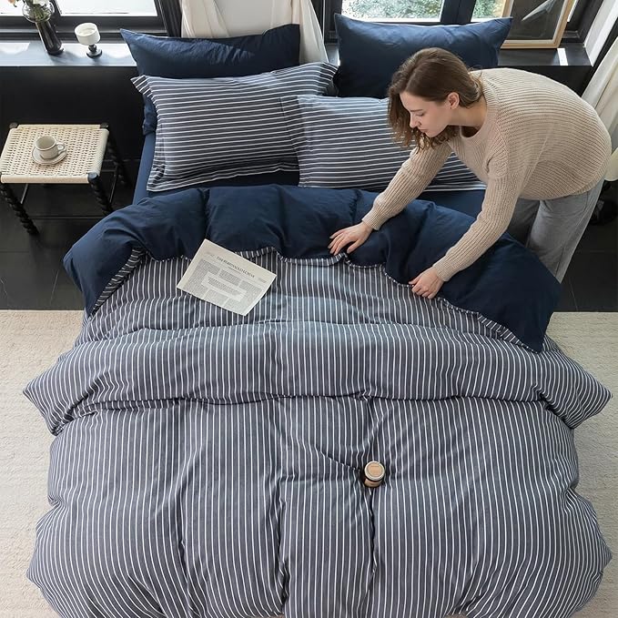 Linen Duvet Cover Set - California King