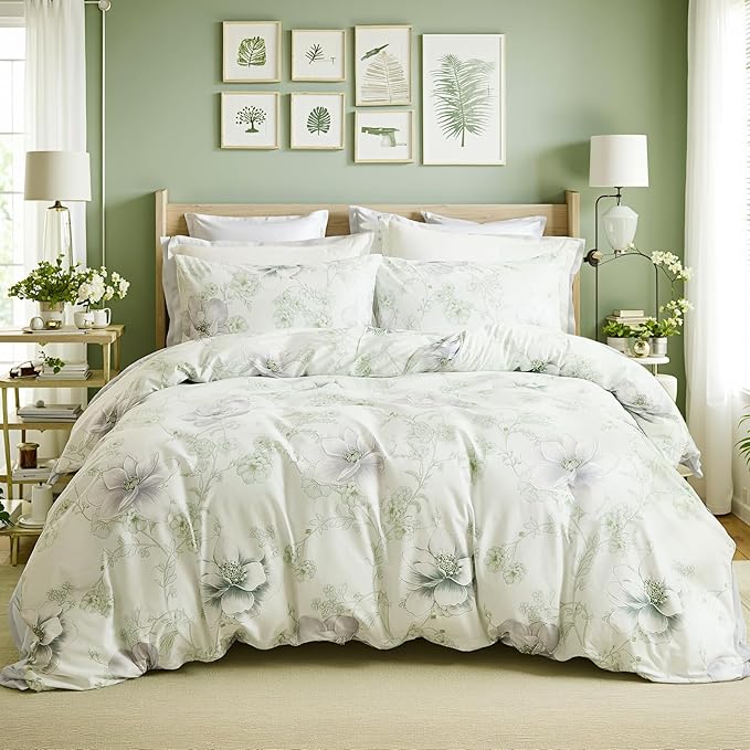 100% Cotton Duvet Cover Set - Queen - 3 Piece