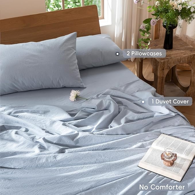 Linen Duvet Cover Set - King